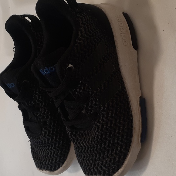 Little Kids/Toddlers Adidas Cloudfoam Black Sneakers. SMA23M001 - Picture 2 of 8